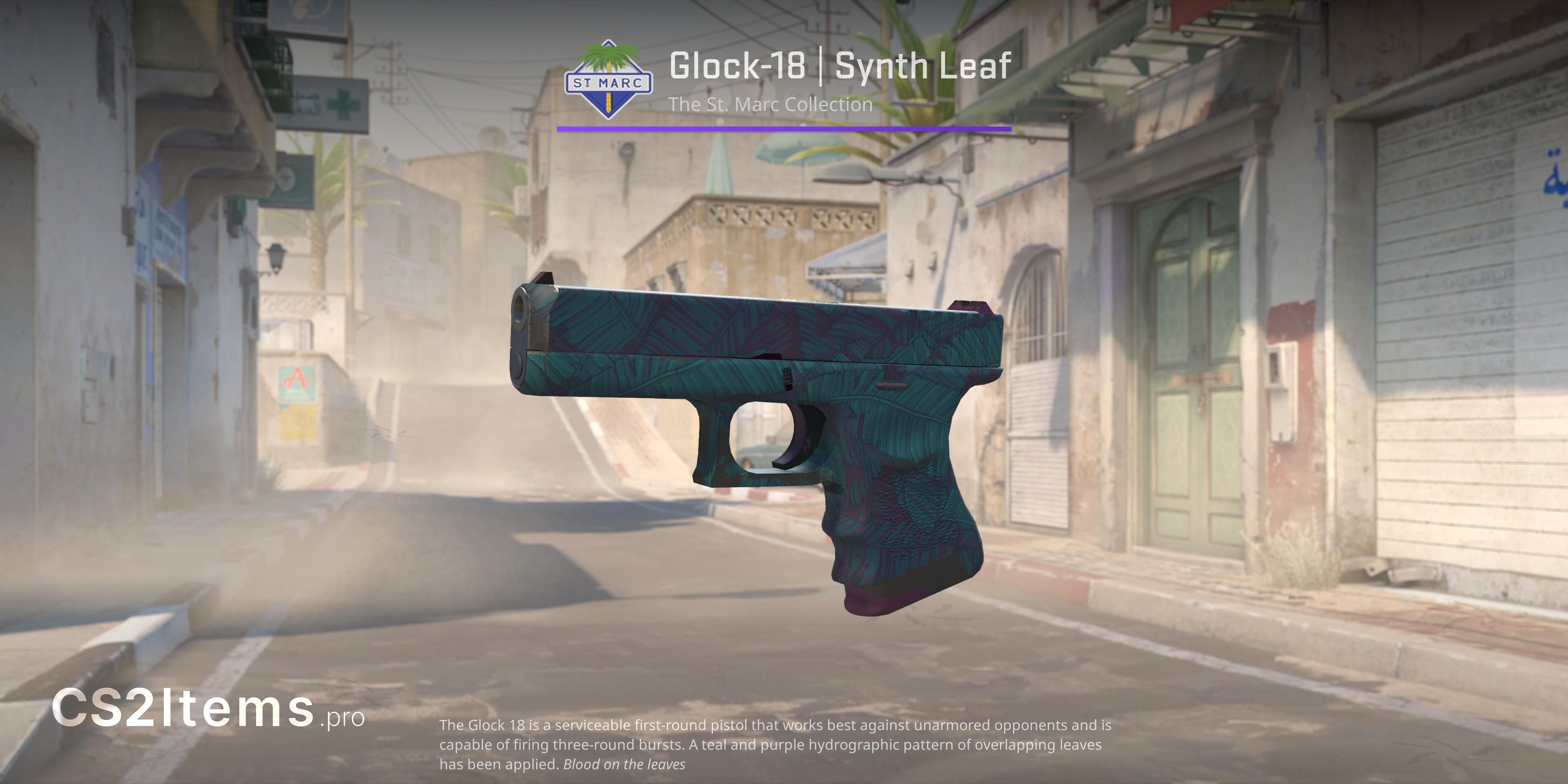 CS2 Glock-18 | Synth Leaf Front